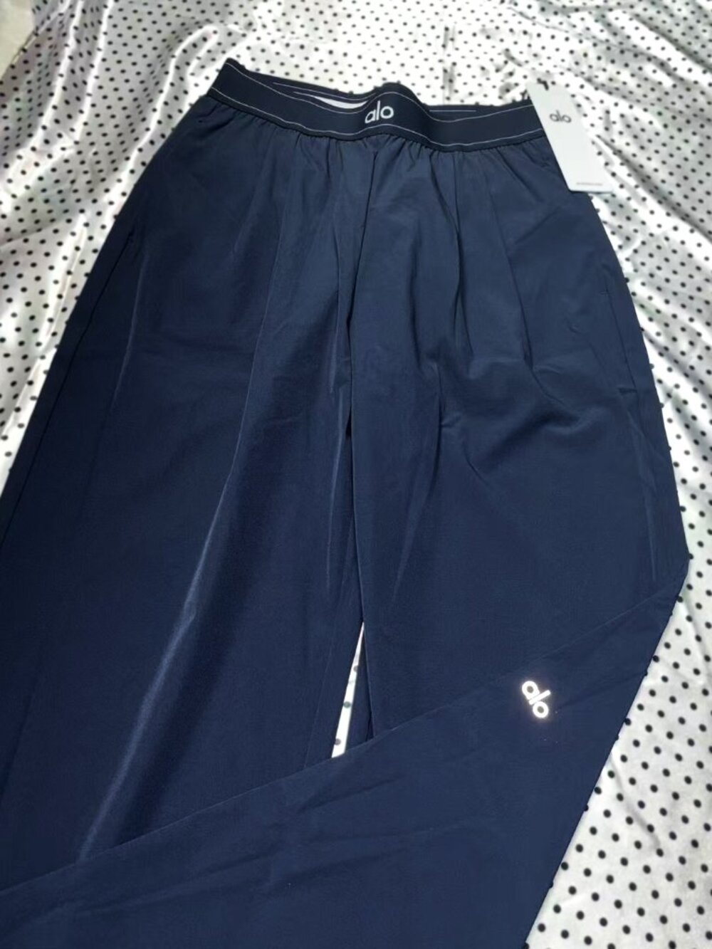 Brand new Alo Yoga Suit Up Trouser Navy Regular 30-inch - Picture 5 of 14
